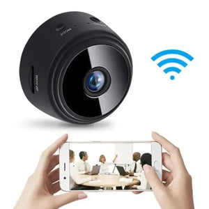 Mini 1080P WiFi Camera with Night Vision & Motion Detection