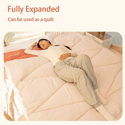 Ultralight Camping Sleeping Bag for 4 Season Use - Warm Cotton 1005008096974559-White-3