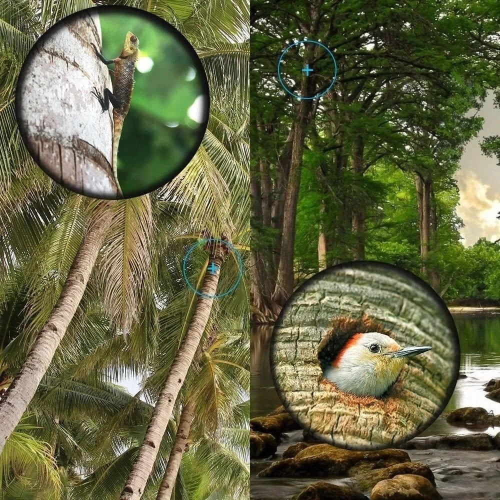 16x52 Single Eye Binocular - Long Range Monocular for Hunting