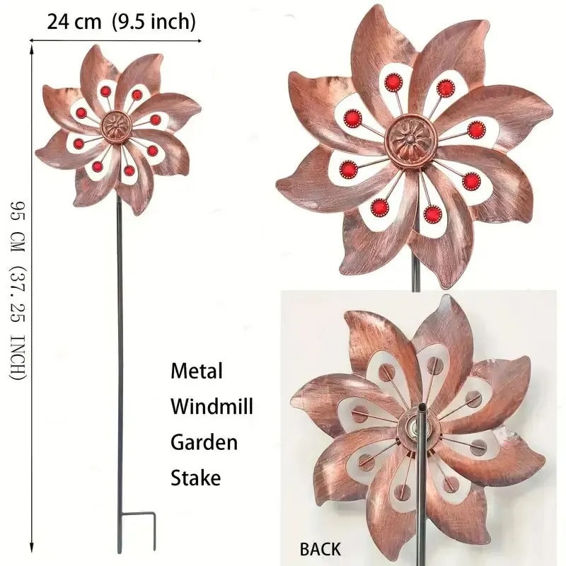 Kinetic Garden Wind Spinner Decoration Ornament 276509