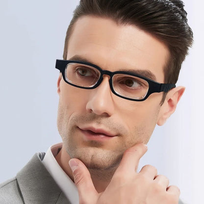 Adjustable Focus Eyeglasses TR90 Flexible Lightweight Multifocus Reading Glasses 251584