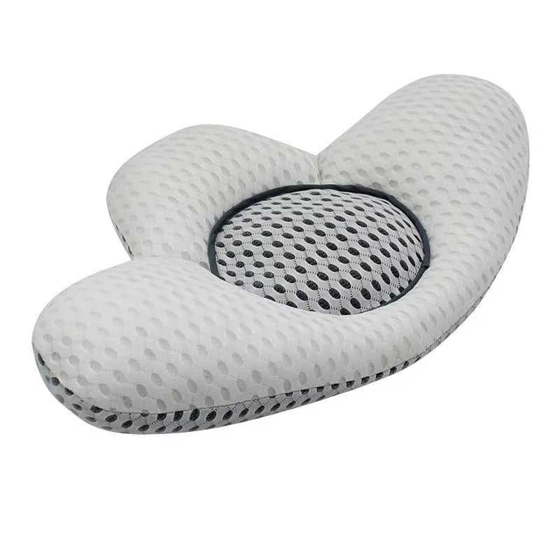 Portable Ergonomic Lumbar Support Pillow for Lower Back Pain When Sleeping 343753