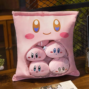 Kirby Plush Cushion Set Pocket Pals