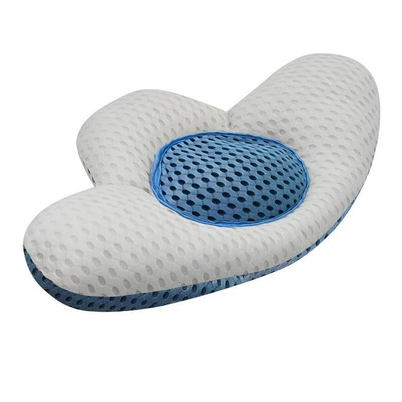 Portable Ergonomic Lumbar Support Pillow for Lower Back Pain When Sleeping 343753