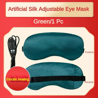 Heated Eye Mask USB Electric Warm Compress for Eye Fatigue Relief 342864