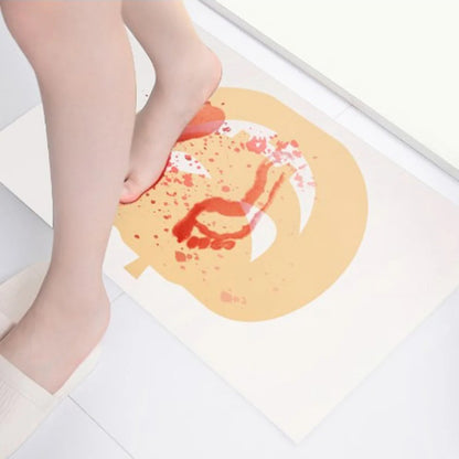Color Changing Bloody Bath Mat for Halloween Bathroom Decor Scary Prank Rug 259303
