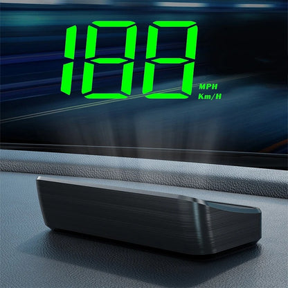 GPS HUD Display for Car Windshield Speedometer 1005008300383091-White KMH