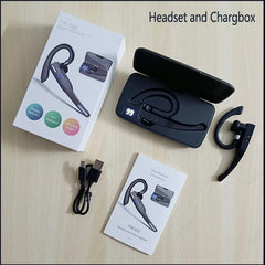 Wireless Bluetooth Headset with ENC Noise Cancelling Mic