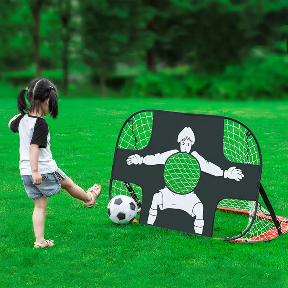 Foldable Portable Football Goal Net Outdoor Sports Training Equipment 8380459188381-1