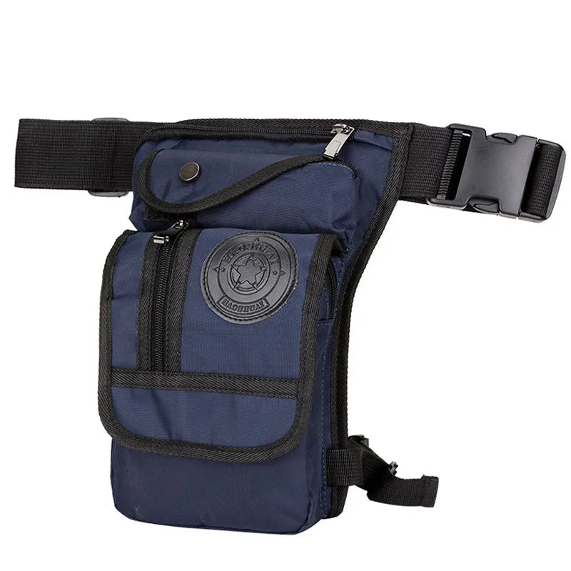 Outdoor Canvas Drop Leg Bag - Multi-Purpose Motorcycle Outdoor Travel, Hip Bag, Hiking, Climbing, Thigh Bag 7069733355718-1