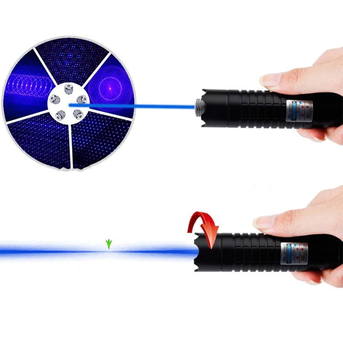 Tactical Laser Torch - High-Intensity, Waterproof & Ideal for Camping, Hiking, and Outdoor Adventures 9932749963585-1