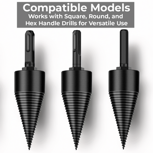 Universal Firewood Splitter Drill Bit