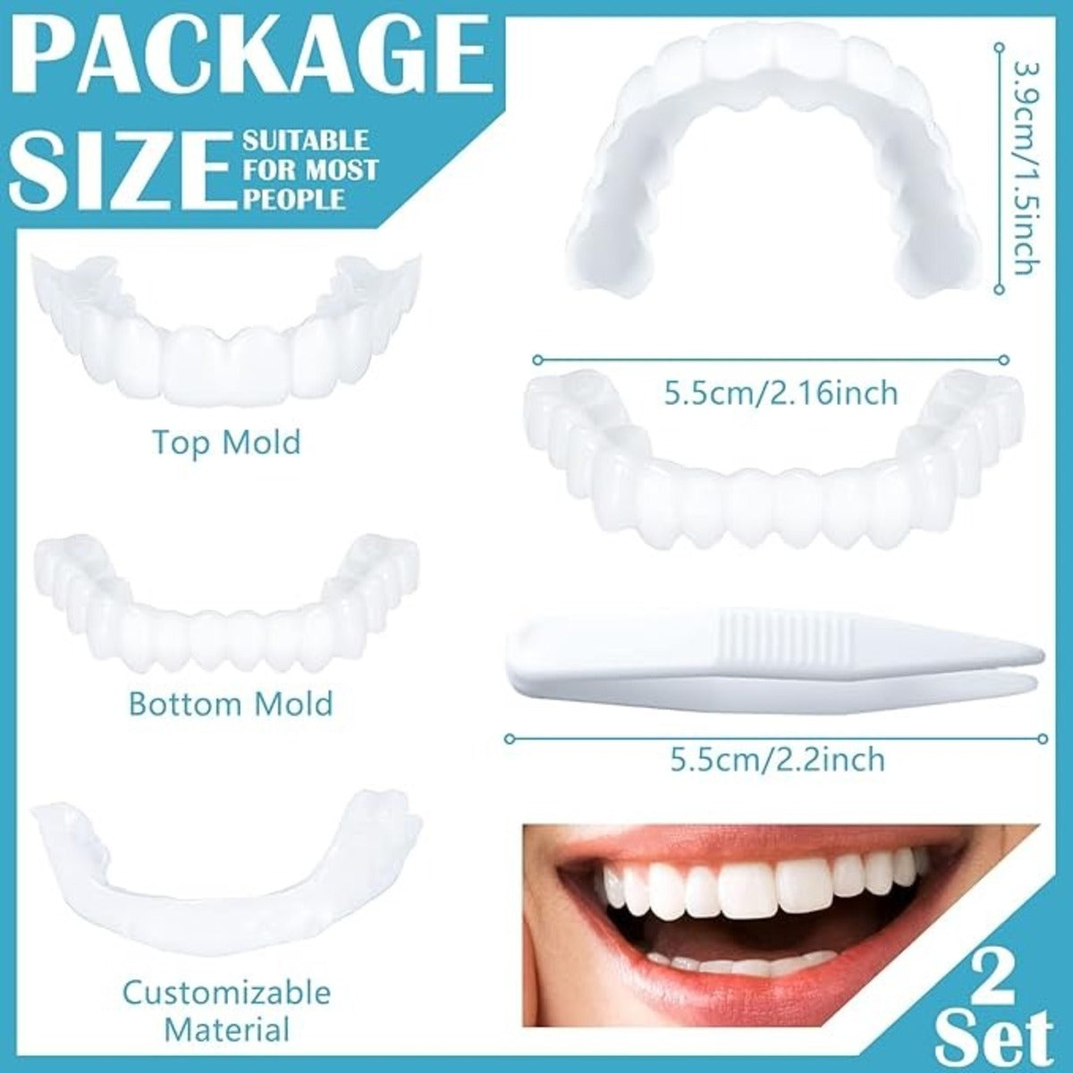 Dental Aligner For Whitening Teeth And Invisible Orthodontic Comfort 8409567821955-1