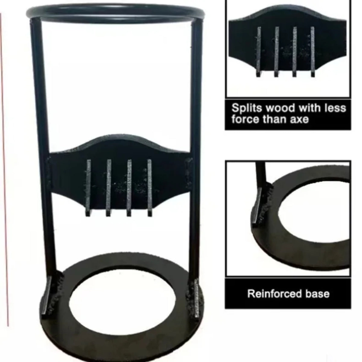 Heavy-Duty Kindling Splitter – Manual Firewood Log Splitter for Safe and Easy Wood Cutting SH1751817214987861000