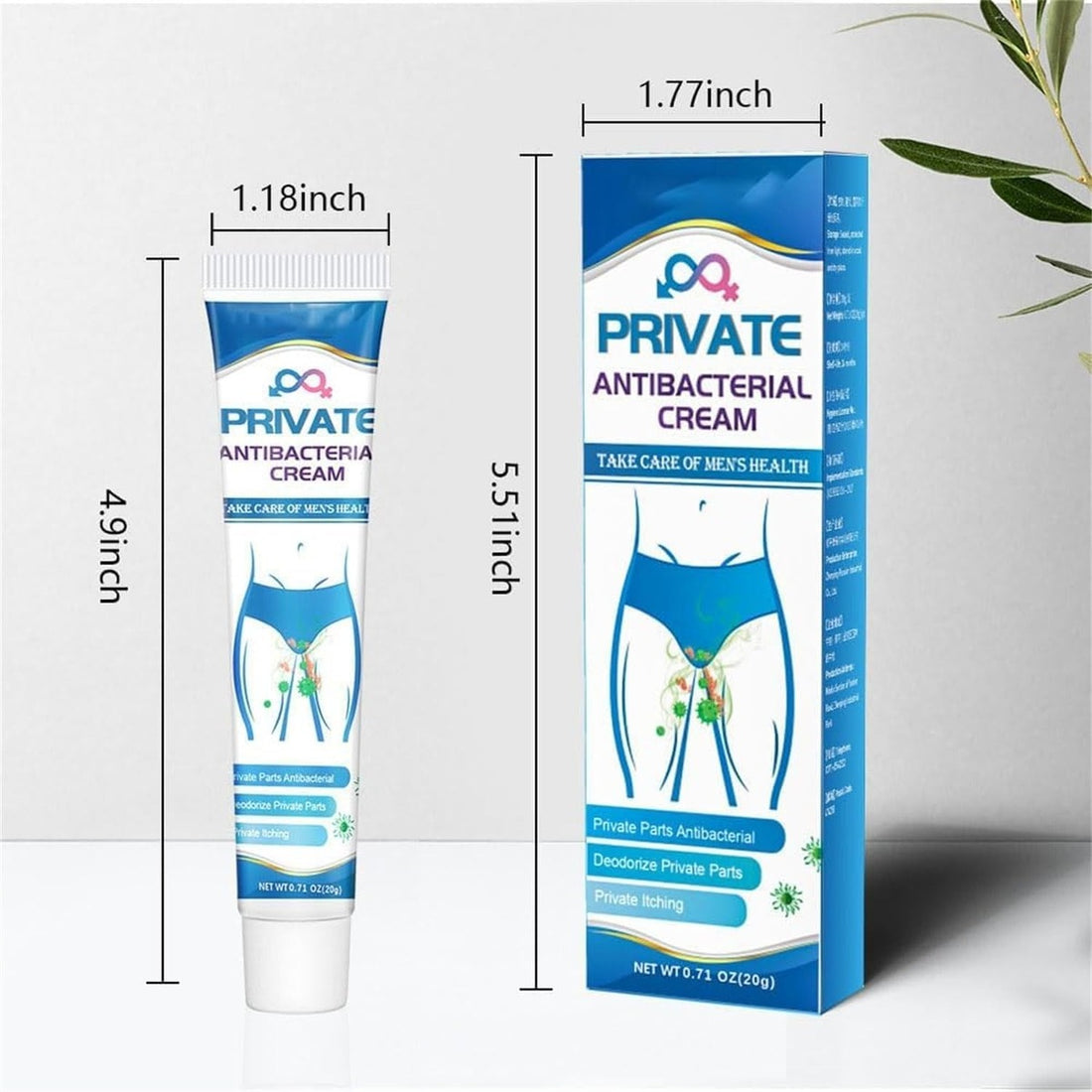 Men’s Herbal Care Cream – Gentle Daily Hygiene Formula (20g) 15152384704838-1