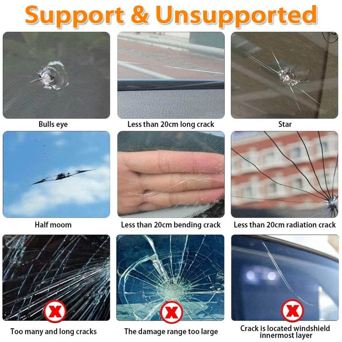 Professional Windshield Repair Kit for Car Windows – Quick Fix & DIY Home Use 249289