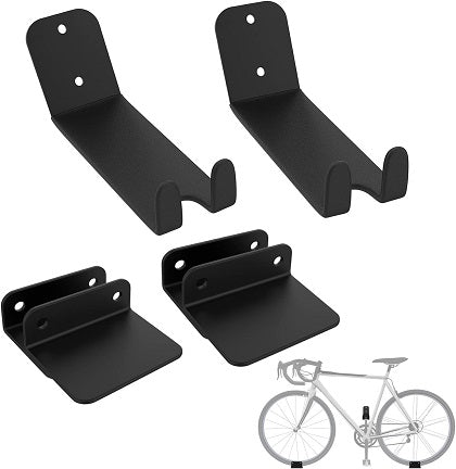 Bicycle Rack Wall Metal Hook Bicycle Mountain Bike Wall Bracket Wall Rack