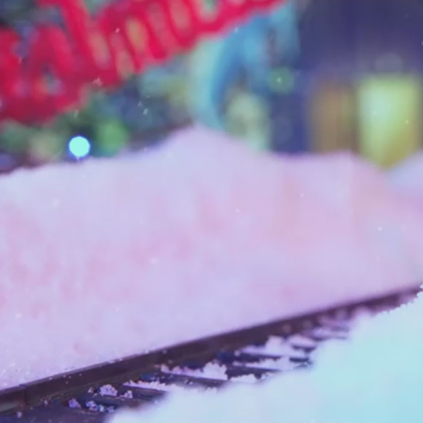 Electric Christmas Train Set - Festive Toy With Flexible Tracks For Magical Winter Evenings