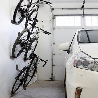 Bike Hangers for Garage - Secure Indoor Wall Mount Apartment Rack 60817