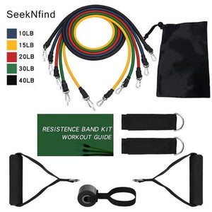 Fitness Resistance Band Set - Best At Home Gym