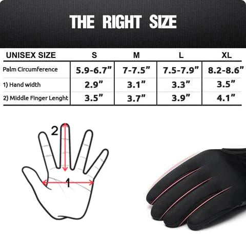 Ultra-Thin Thermal Gloves - Unisex Touch Screen Winter Fleece Gloves