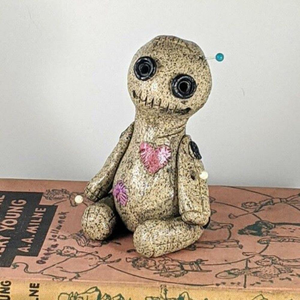 Voodoo Doll Down Flow Draft Incense Burner