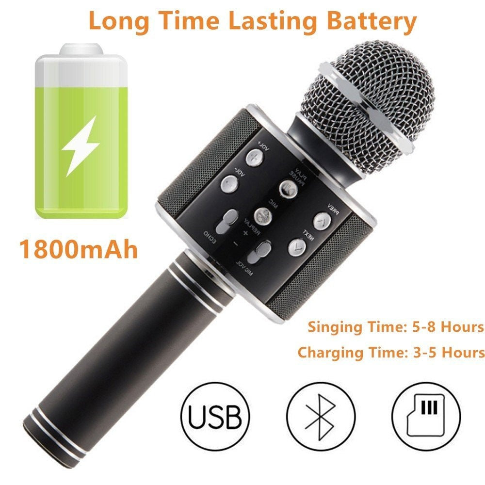 Wireless Magic Karaoke Microphone – Bluetooth Karaoke Microphone