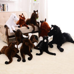 Horse Pillow Plush 3D Stuffed Animal (4 Colors)