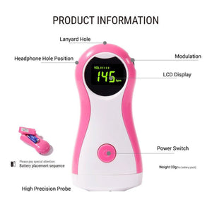 Portable Fetal Doppler Heart Rate Detector