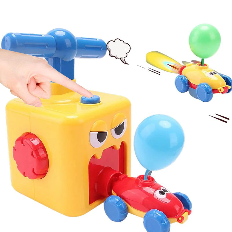 Pumpfun: Balloon-Powered Car Set