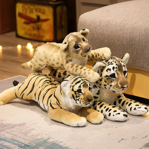 Realistic Tiger Stuffed Animal