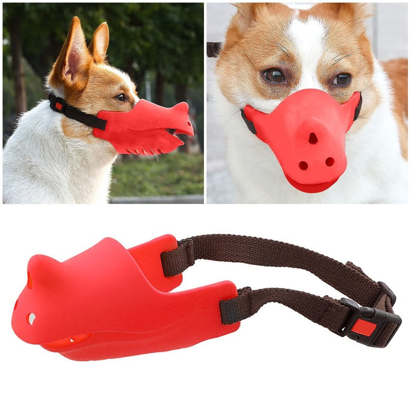 Rhino Mouth Shape Dog Muzzle