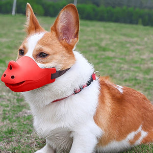 Rhino Mouth Shape Dog Muzzle