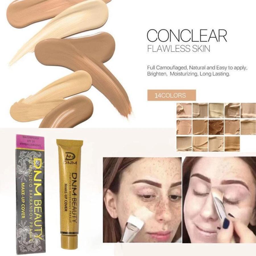 Waterproof Full Coverage Concealer for Dark Spots, Sensitive, Blemishes Skin 263364