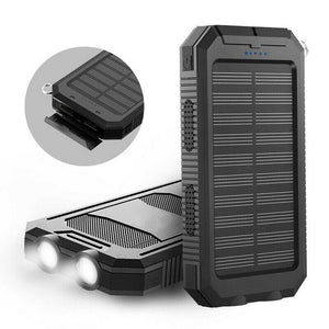 Solar Power Bank 200000Mah - Waterproof External Charger