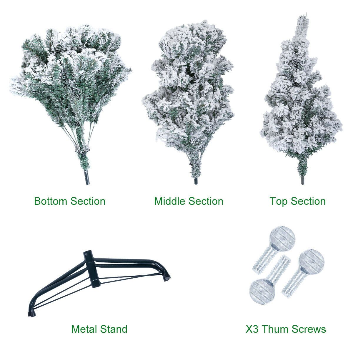 Exclusive White S Effect Artificial Christmas Tree