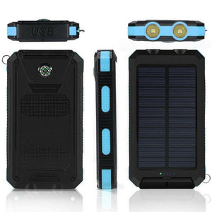 Solar Power Bank 200000Mah - Waterproof External Charger