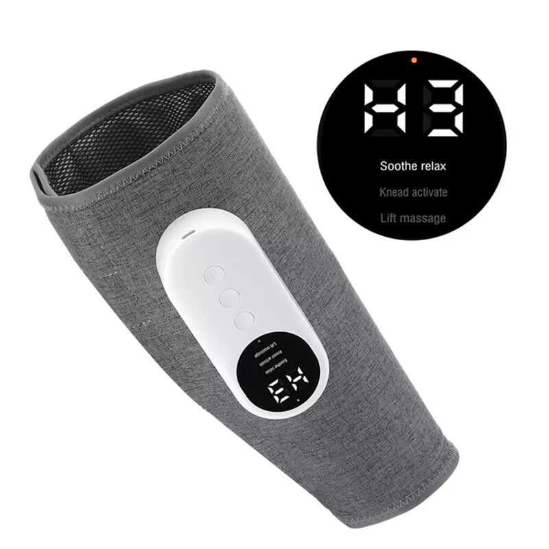 Portable Cordless Leg Massager With Air Compression And Heat