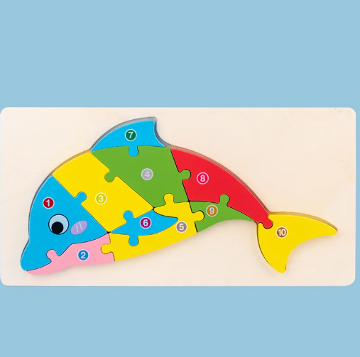 Montessori 3D Animal Shaped Puzzle (Set Of 3)