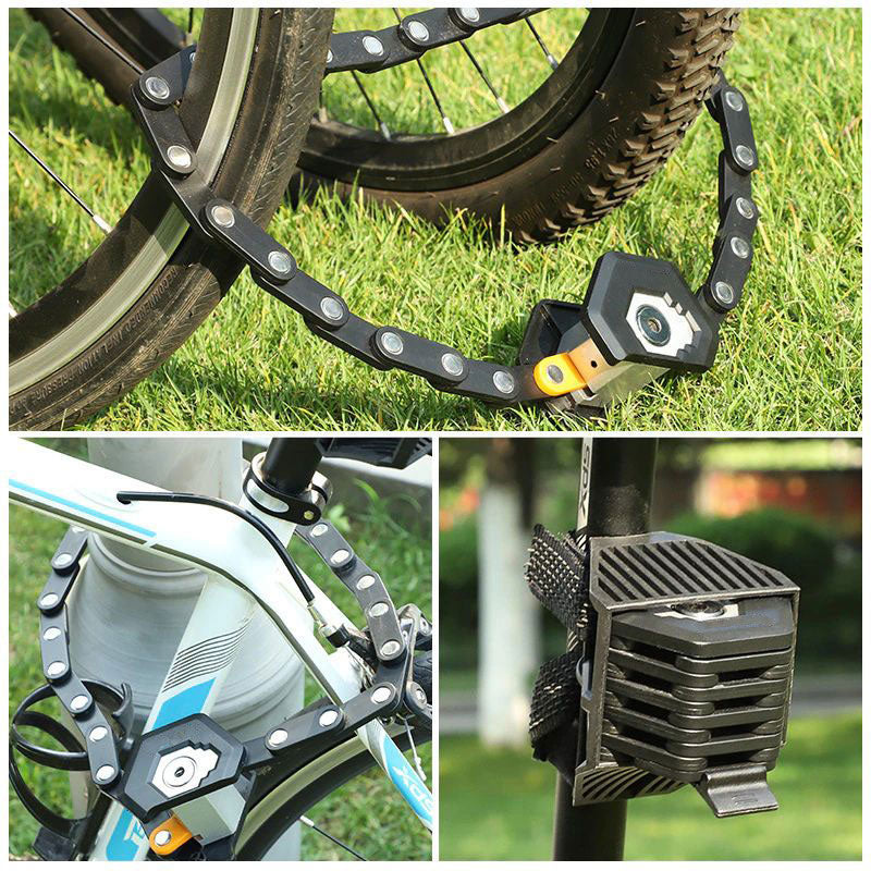 Heavy-Duty Bike Lock With Anti-Theft Design