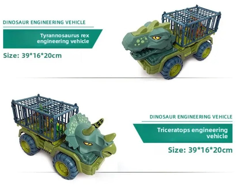 Giant Dinosaur Cage Truck Toy for 3+ Years Old 258000