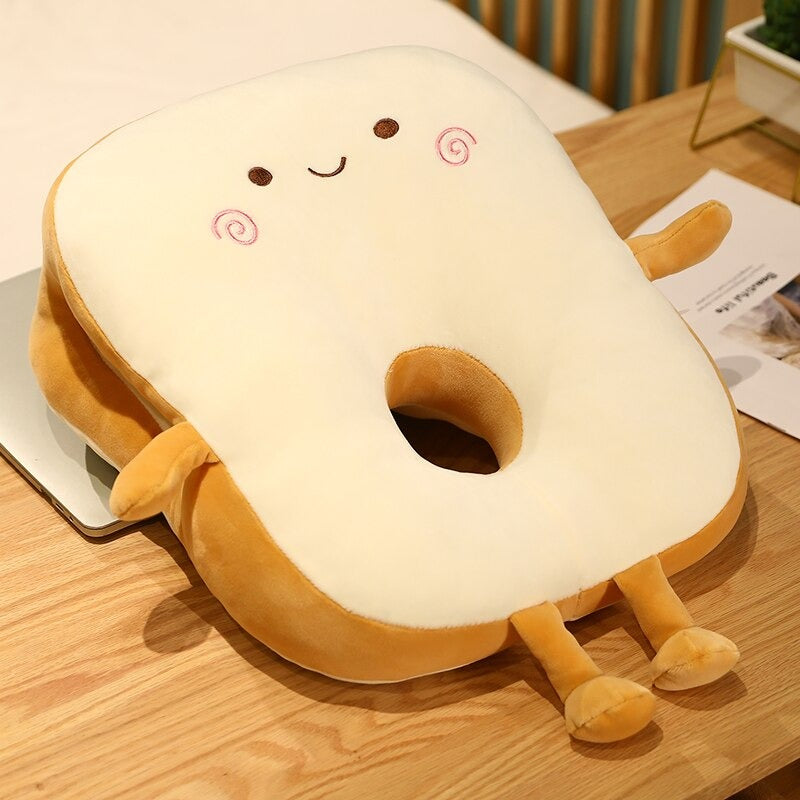 Bread Plush Nap Pillow