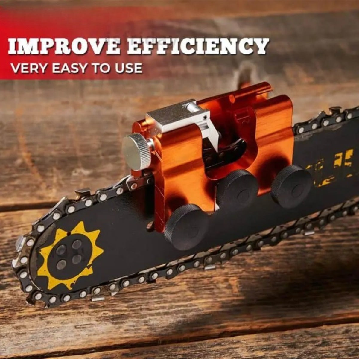 Chainsaw Sharpener for Fast, Accurate Blade Edge Restoration 14814270292294-1