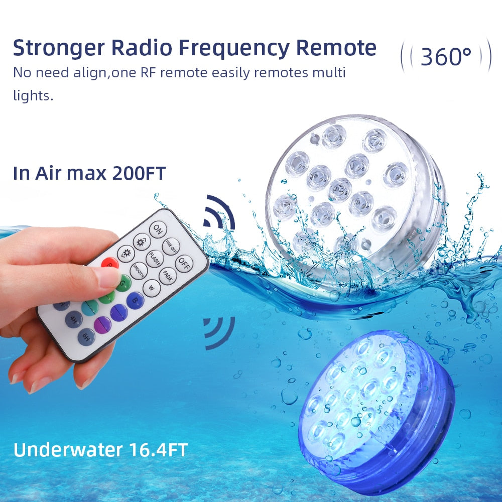 Submersible Color Changing Magnetic Pool Lights