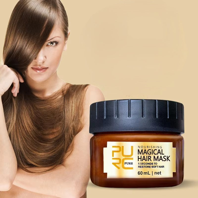 Organic Keratin Hair Mask for Damaged Hair – Hydrating & Magical Repair 253992