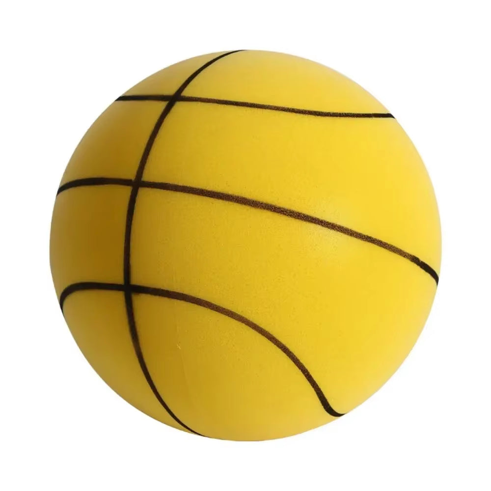 21Cm Silent Indoor Basketball - Soft PU Foam - Lightweight No-Noise Dribbling Ball 15146752966982-1