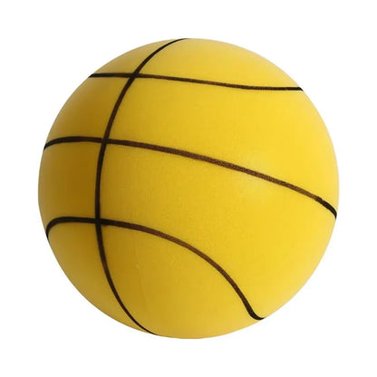 21Cm Silent Indoor Basketball - Soft PU Foam - Lightweight No-Noise Dribbling Ball 15146752966982-1
