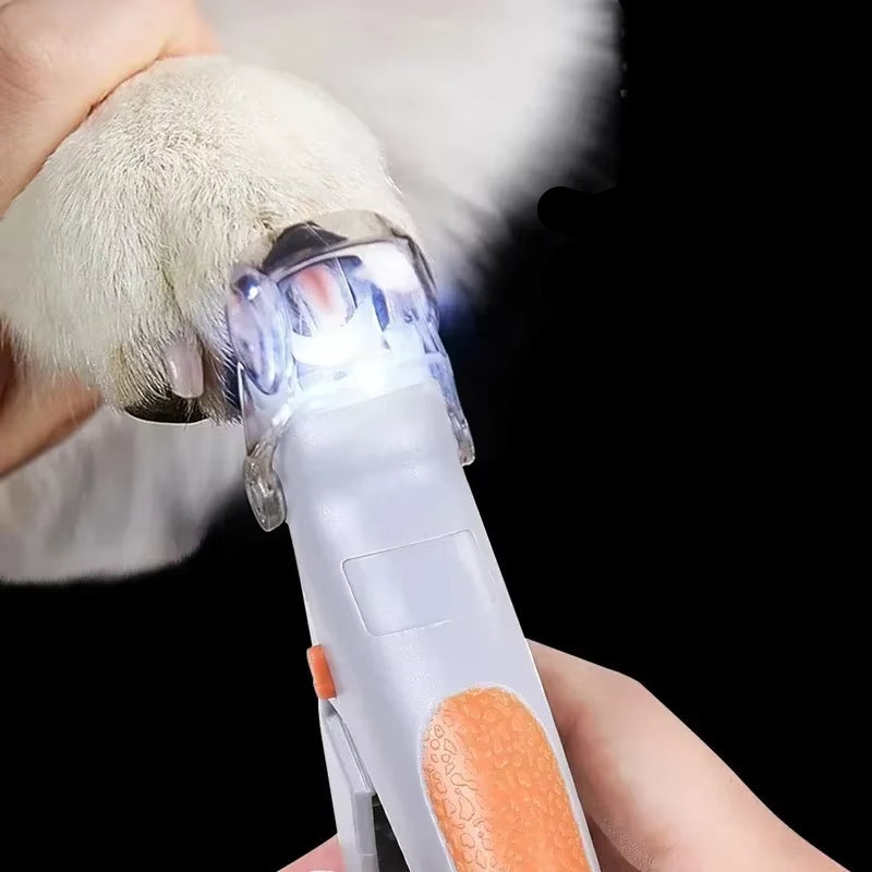 Nail Trimmer For Pets Nail Clippers With Led Light 8142380368072-al