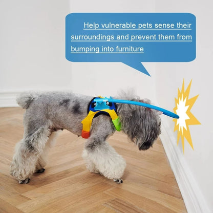 Protective Blind Dog Halo – Bumper Collar with Sensor for Walking Aid