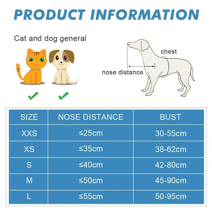 Protective Blind Dog Halo – Bumper Collar with Sensor for Walking Aid